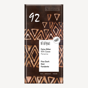Vivani Chocolat Noir 92% Cacao 80G