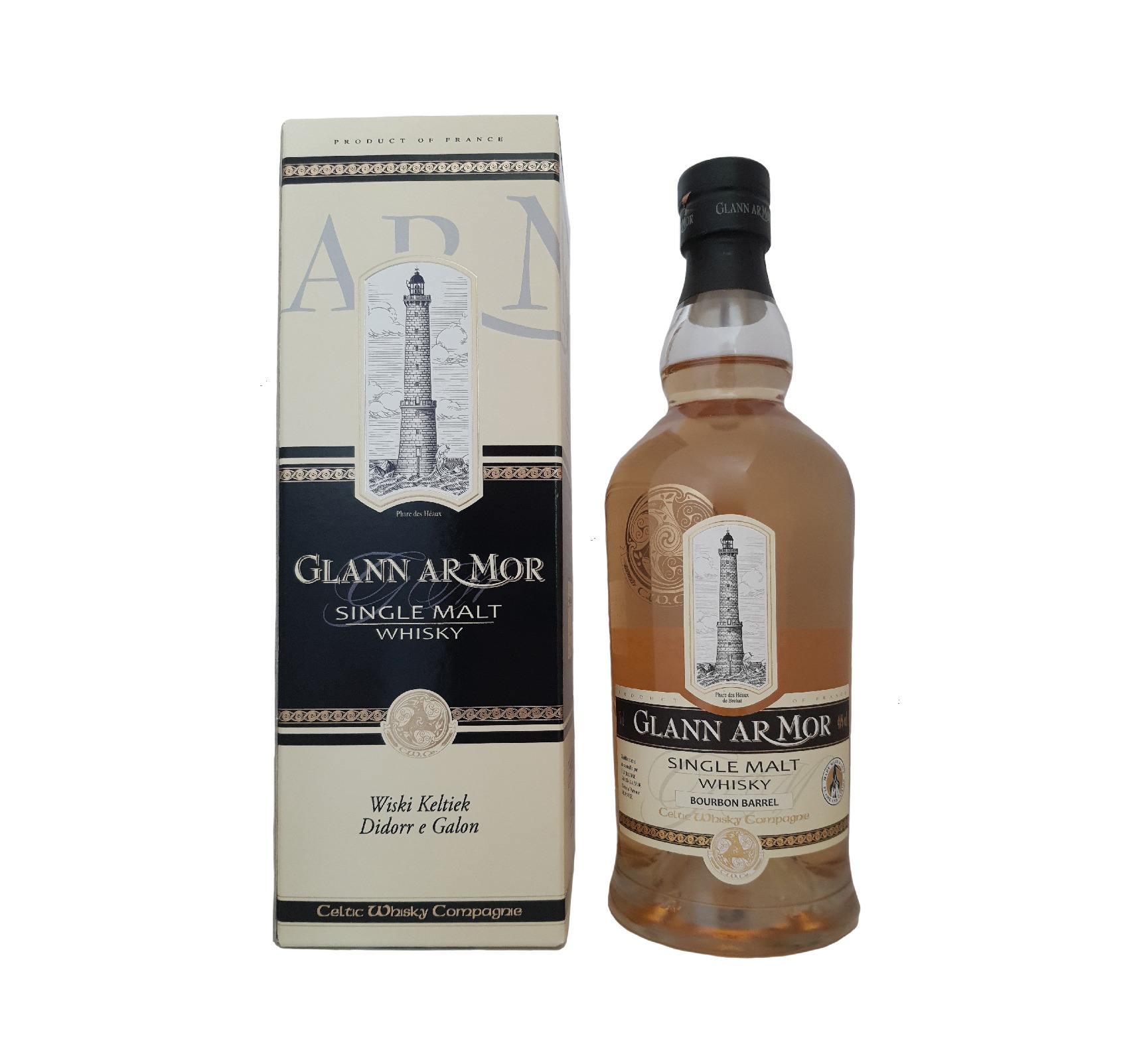 GLANN AR MOR 46% Single Malt WHISKY (FRANCE) 70cl