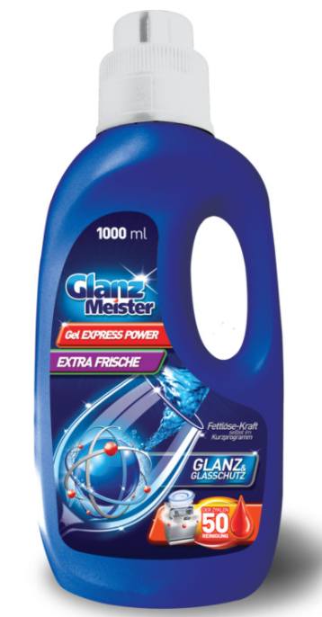 Gel Express Power Lave-Vaisselle Glanz Meister 1L