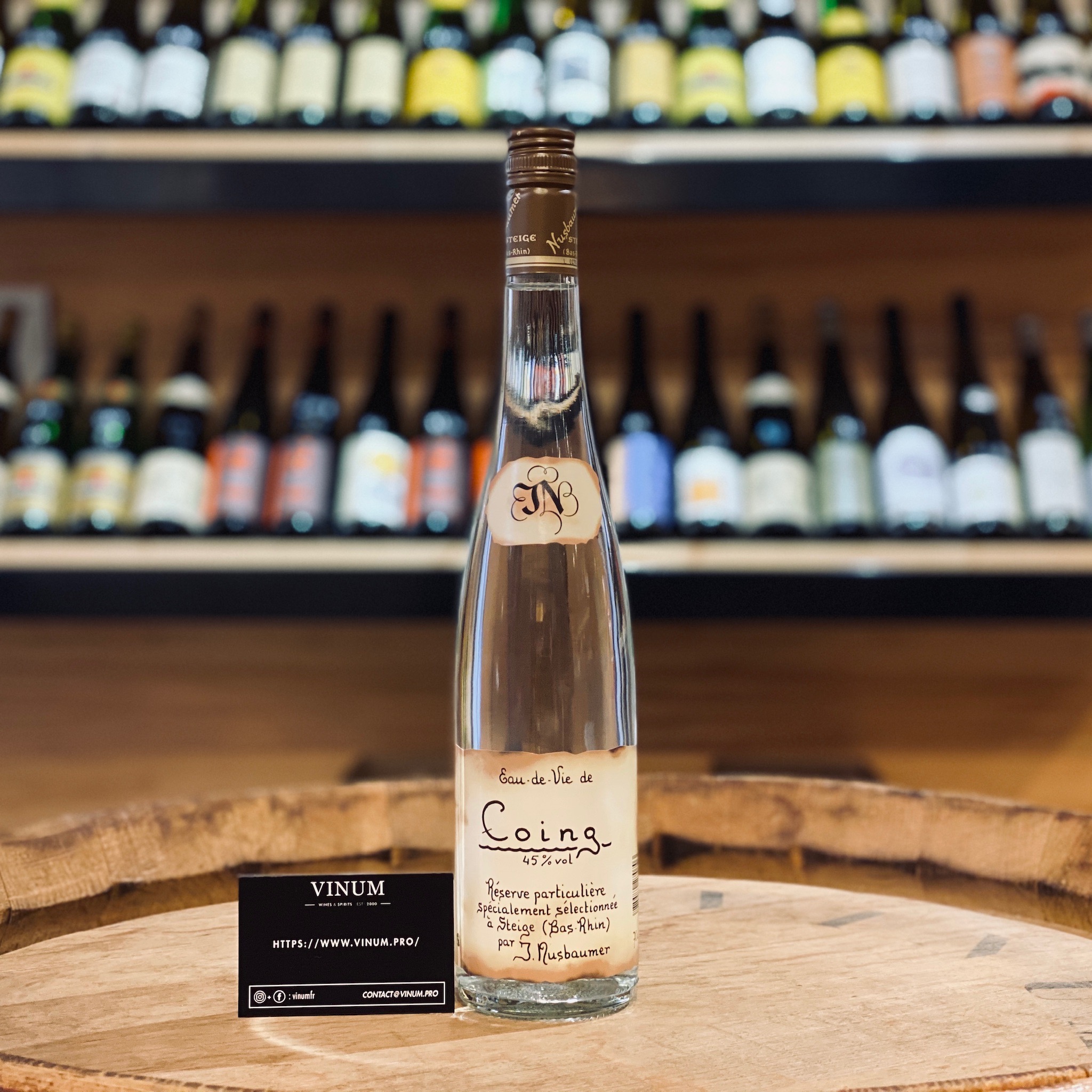 Nusbaumer Eau de Vie Réserve Particulière Coing – Image 2