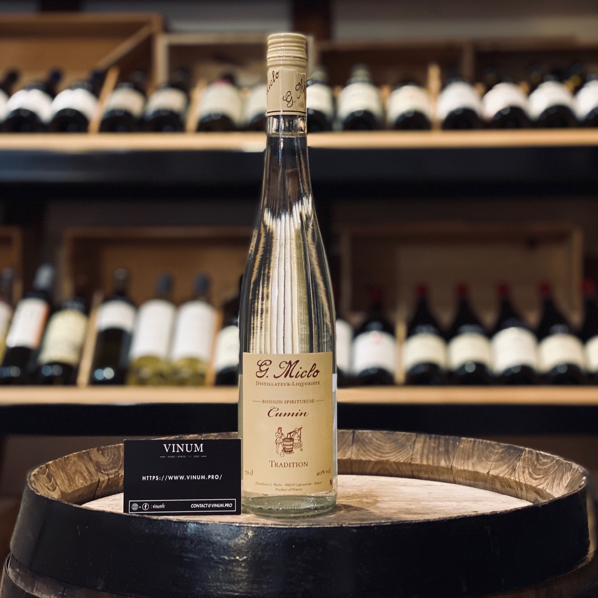 Miclo Eau de Vie Tradition Cumin 50cl