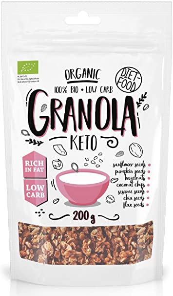 Diet Food Keto Granola 200G