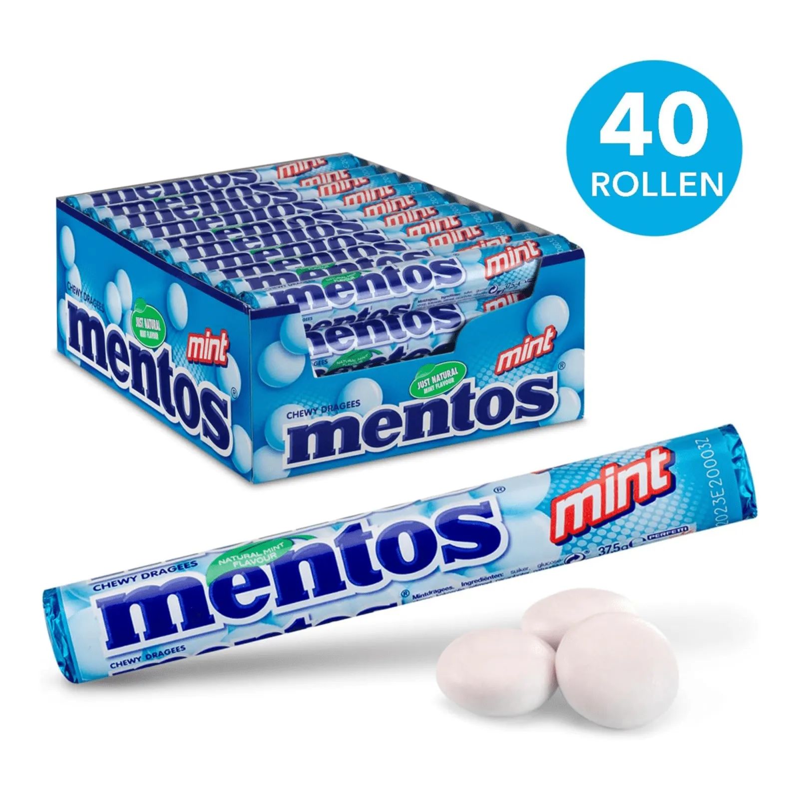 Mentos Mint Rol (40x 37,5gr) – Image 3