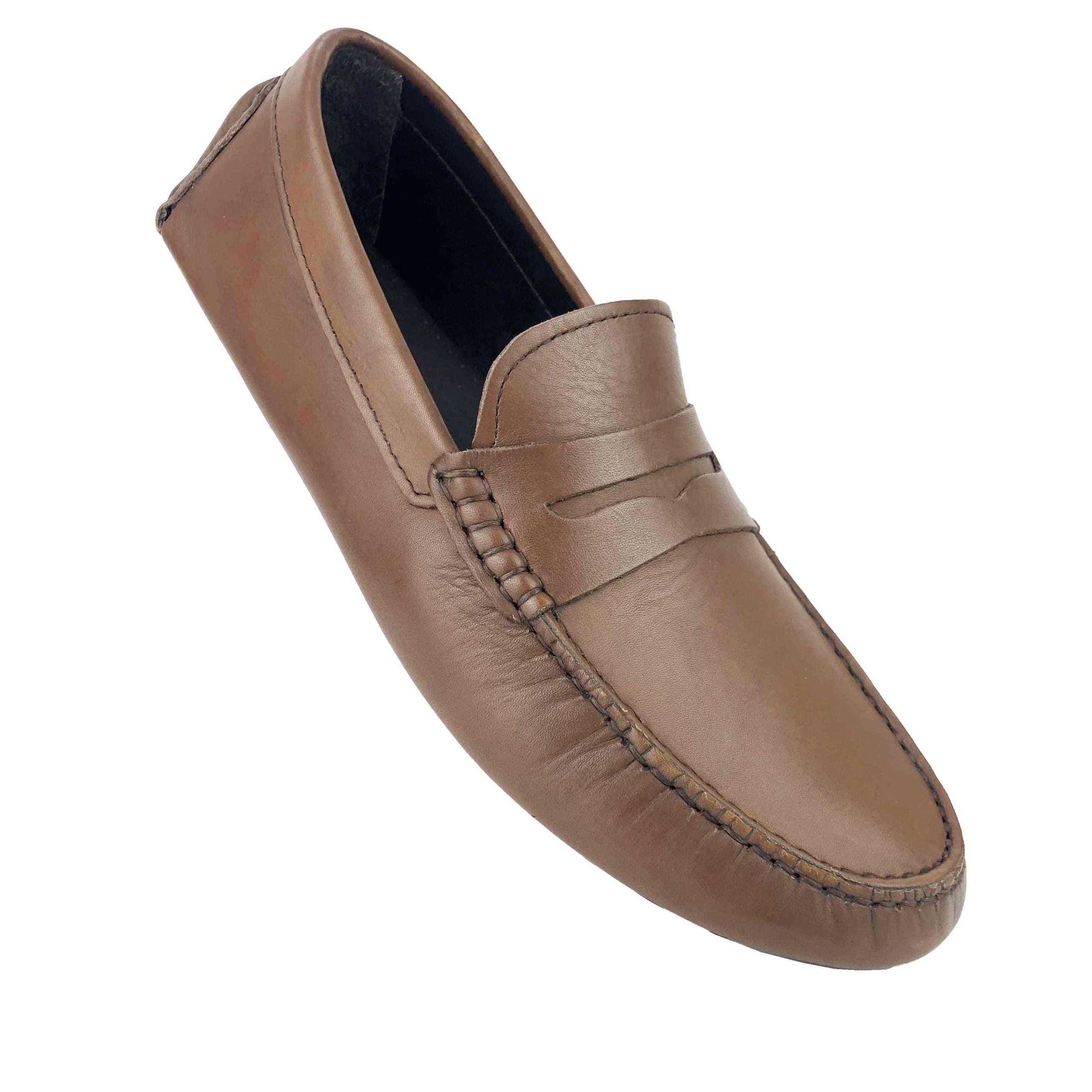 Mocassin Cuir Taba (MOC1800/1) – Image 3