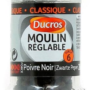 Moulin Poivre Noir Ducros 35g