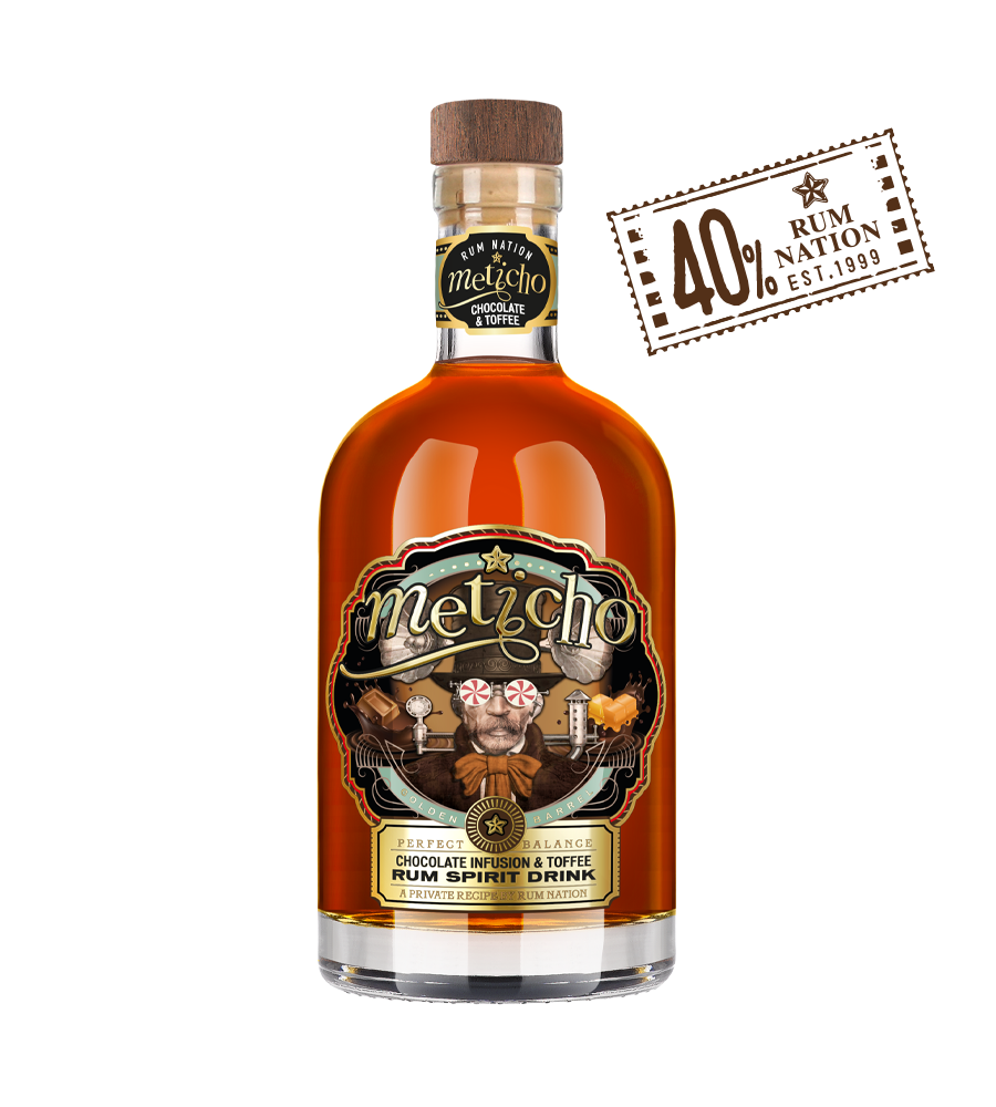 Rum Nation Meticho Chocolate and Toffee 70cl 40°