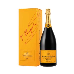 VEUVE CLICQUOT “BRUT CARTE JAUNE” N.M. Champagne Brut Magnum 1,5L Avec étui