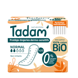 Tadam’ Protége Lingerie Dermo Sensitif Normal X20