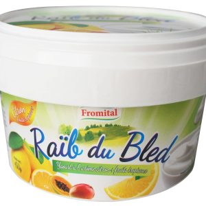 Raib Du bled Yaourt A L&rsquo;Arome Citron 4 Fruits Tropicaux Fromital 450g