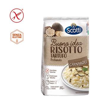Riz Carnaroli à la Truffe Parfumée Sans Gluten Scotti Risotto 210 g
