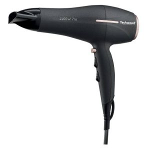 Sèche Cheveux « Pro » Techwood. 3 températures – 2 vitesses Design et Elégant. 2200W