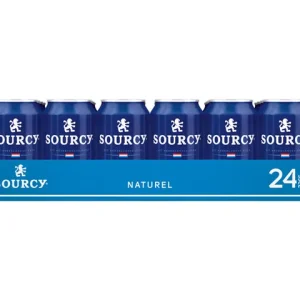 Sourcy Blauw Mineraalwater Naturel Blik (24x33cl)