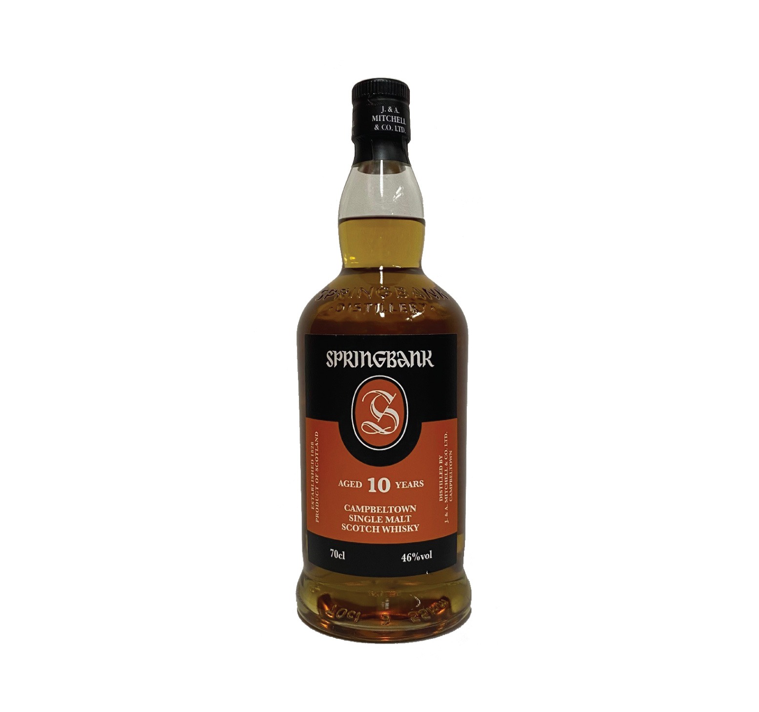 SPRINGBANK 10 ans 46% Édition 2022 Single Malt WHISKY (ÉCOSSE / Campbeltown) 70cl