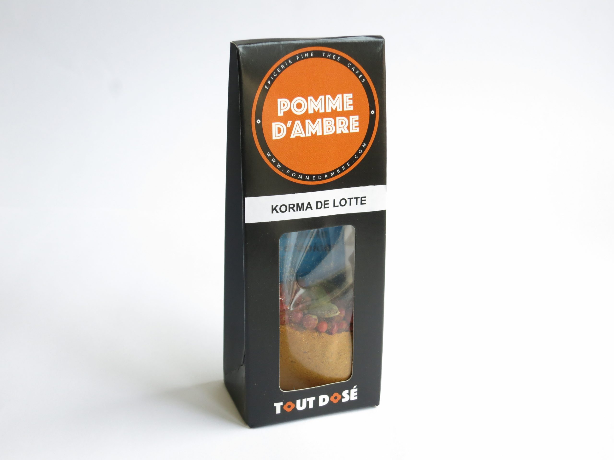 Epices TOUT DOSÉ, mélange d’épices pour Korma de lotte