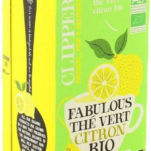 Thé Vert Bio au Citron Clipper 20s