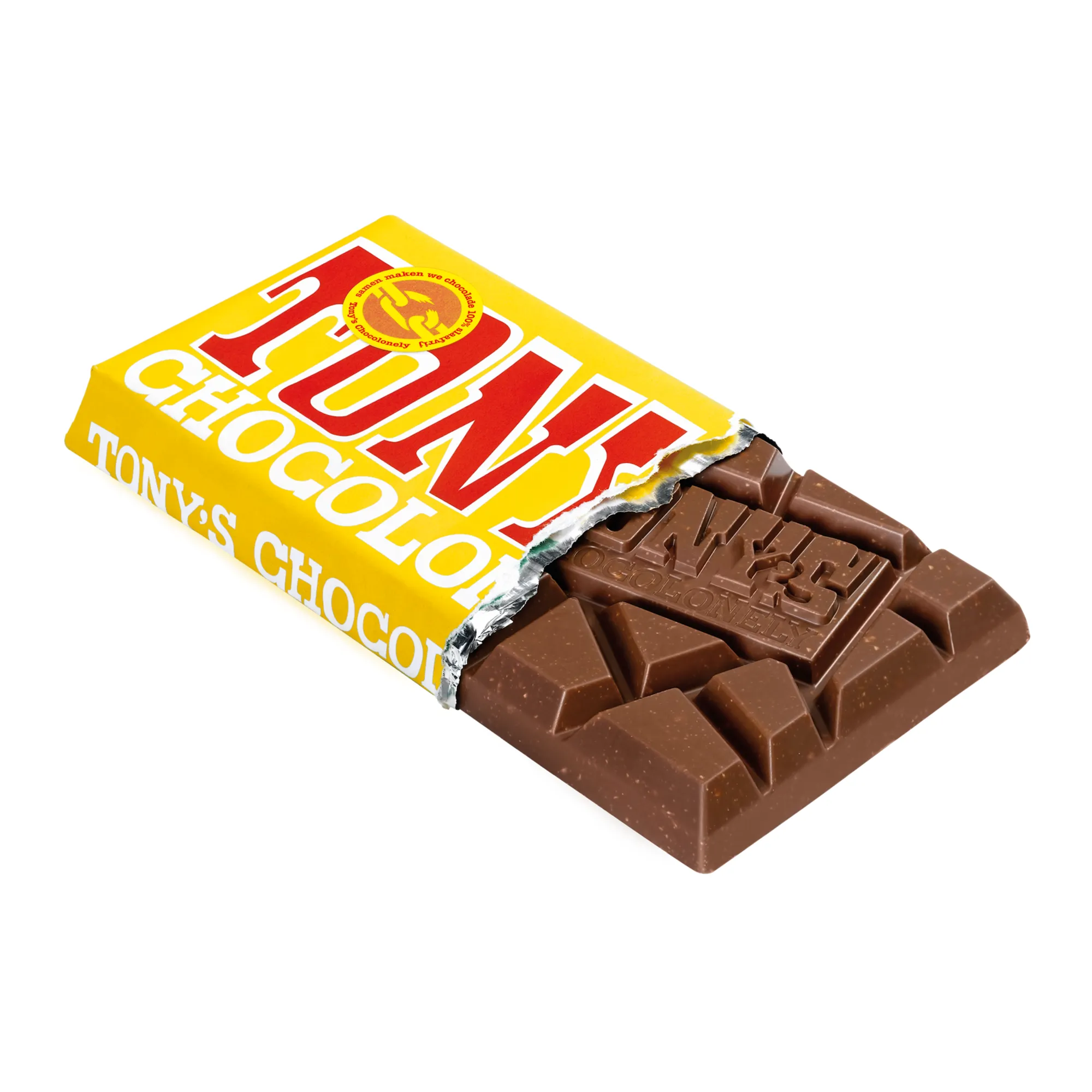 Tony’s Chocolonely Reep Melkchocolade Noga (15x 180gr) – Image 7