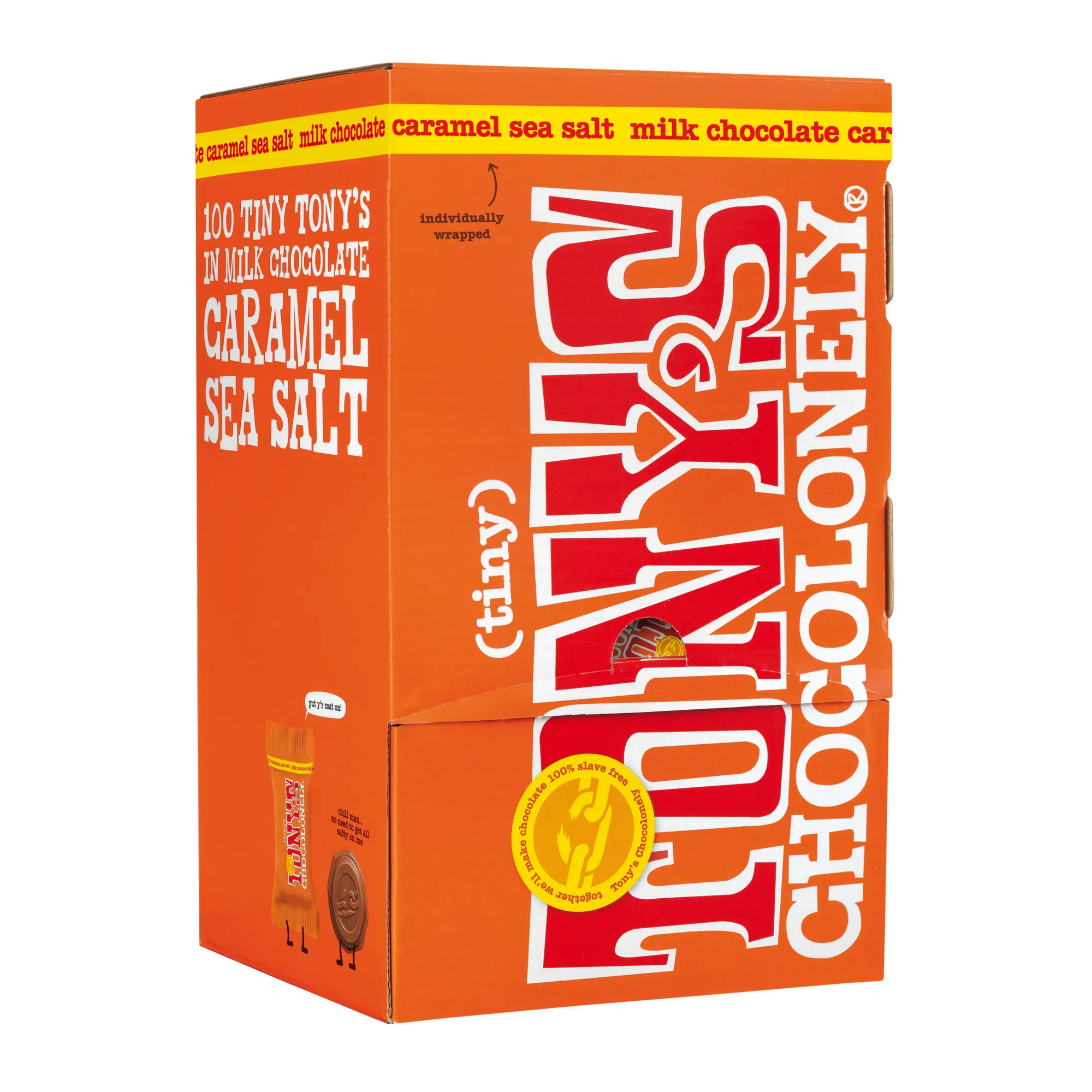 Tony’s Chocolonely Tiny Tony’s Karamel Zeezout (900 gr) – Image 4