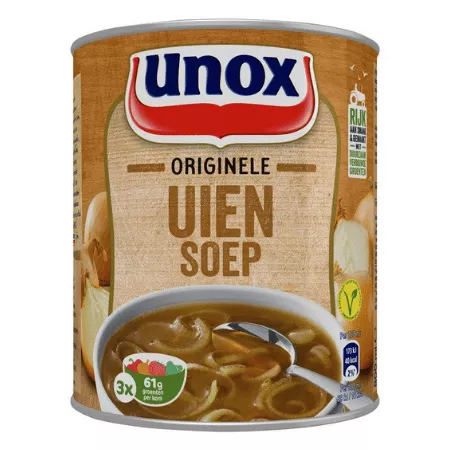 Unox stevige franse uiensoep (6x 800ml)