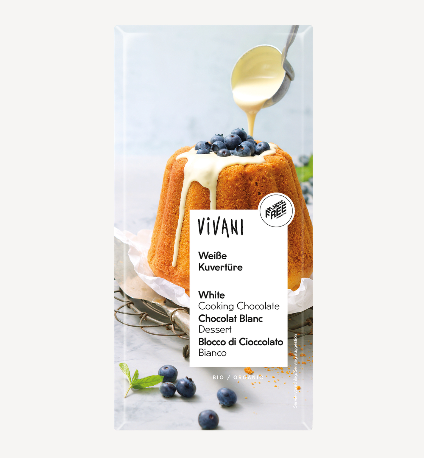 Vivani Chocolat Blanc Pâtissier 200G