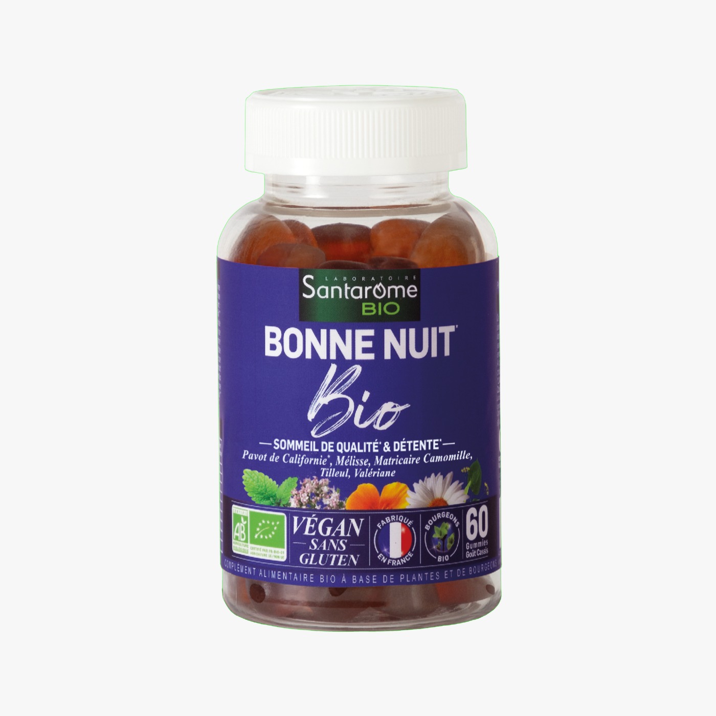 Santarome Bonne Nuit 60 Gummies