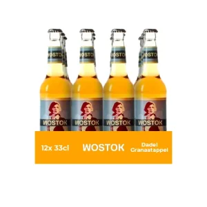 Wostok dadel granaatappel fles (12x 33cl)