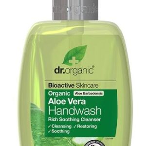 Dr Organic Gel Mains à l’Aloe Vera 250Ml
