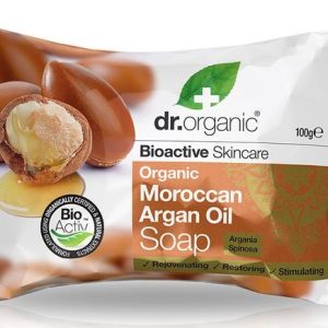 Dr Organic Savon à l’Huile d’Argan Marocain 100G