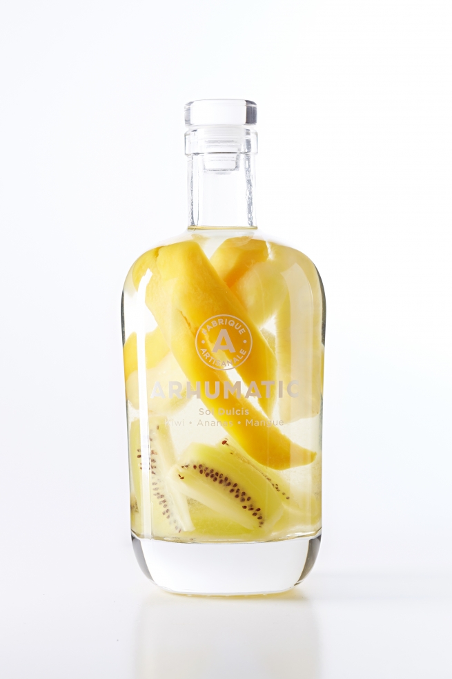 ARHUMATIC Kiwi-Ananas Mangue, rhum arrangé 28%