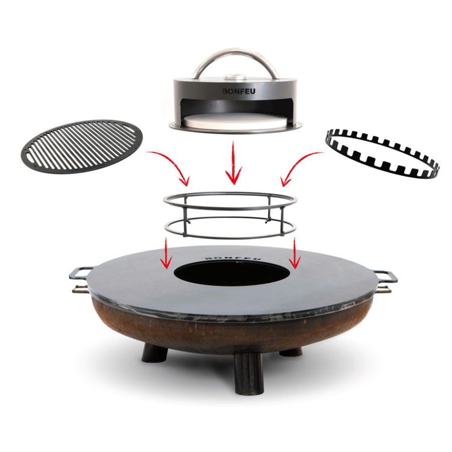 Brasero bol à feu 60 plus corten Moodz – Image 2