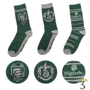 Lot 3 chaussettes serpentard