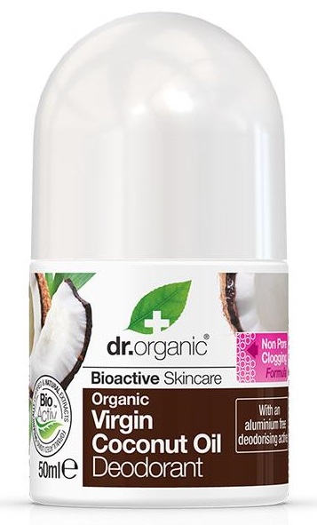 Dr Organic Déodorant à l’Huile de Noix de Coco Vierge 50Ml