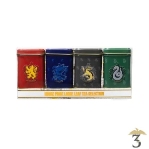 Coffret boîte à thé maisons de poudlard 100 g
