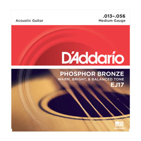 Set Cordes D&rsquo;Addario EJ17 Medium Tension