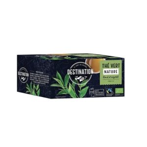 Destination Thé Vert Nature Ceylan 50 X 2G