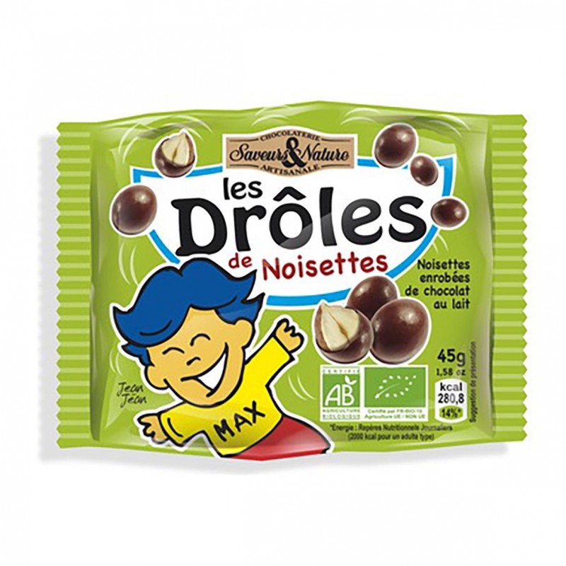 Saveurs & Nature Drôles de Noisette 45G