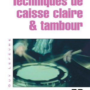 DVD Techniques pour Caisse Claire et Tambour