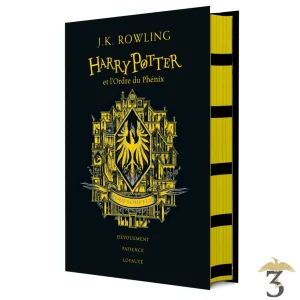 Harry potter tome 5 – édition 20 ans poufsouffle harry potter et l’ordre du phénix