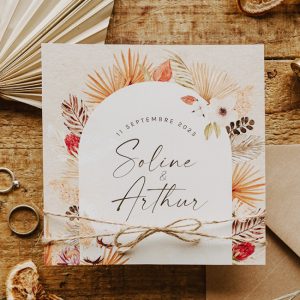 Faire-part Bohème – à partir de 1.85€