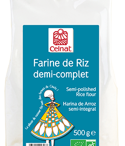 Celnat Farine de Riz Demi-complet 500G