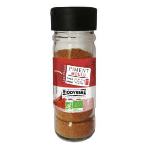 Biodyssée Piment Moulu 40G