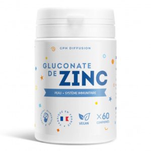 Gph Diffusion Gluconate de Zinc 60 Comprimés