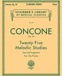 25 Melodic Studies, Concone Op. 24
