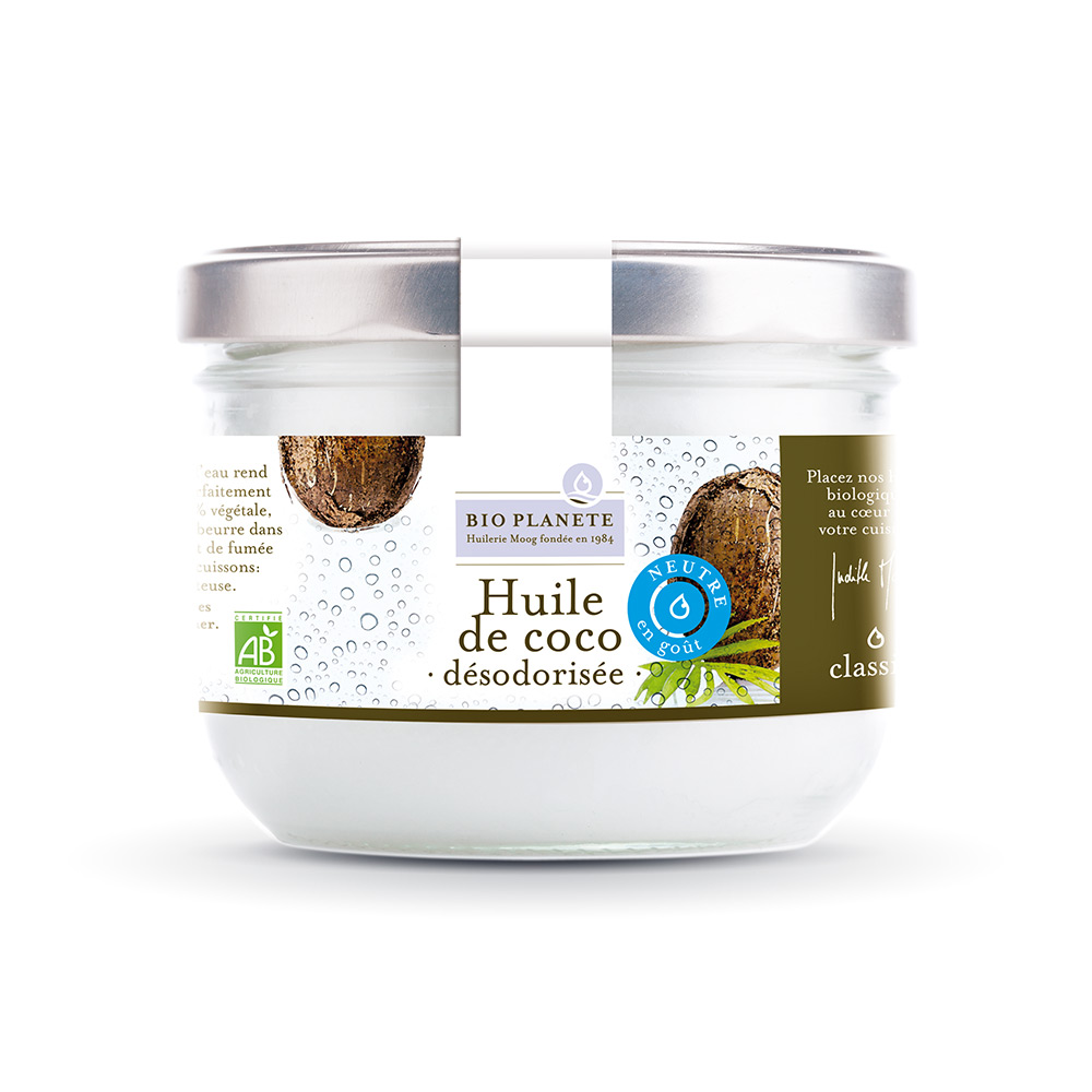 Bio Planète Huile de Coco Désodorisée 400Ml