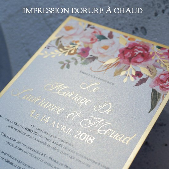 Faire-part Ciselé Napperon WPL0067 – Image 7