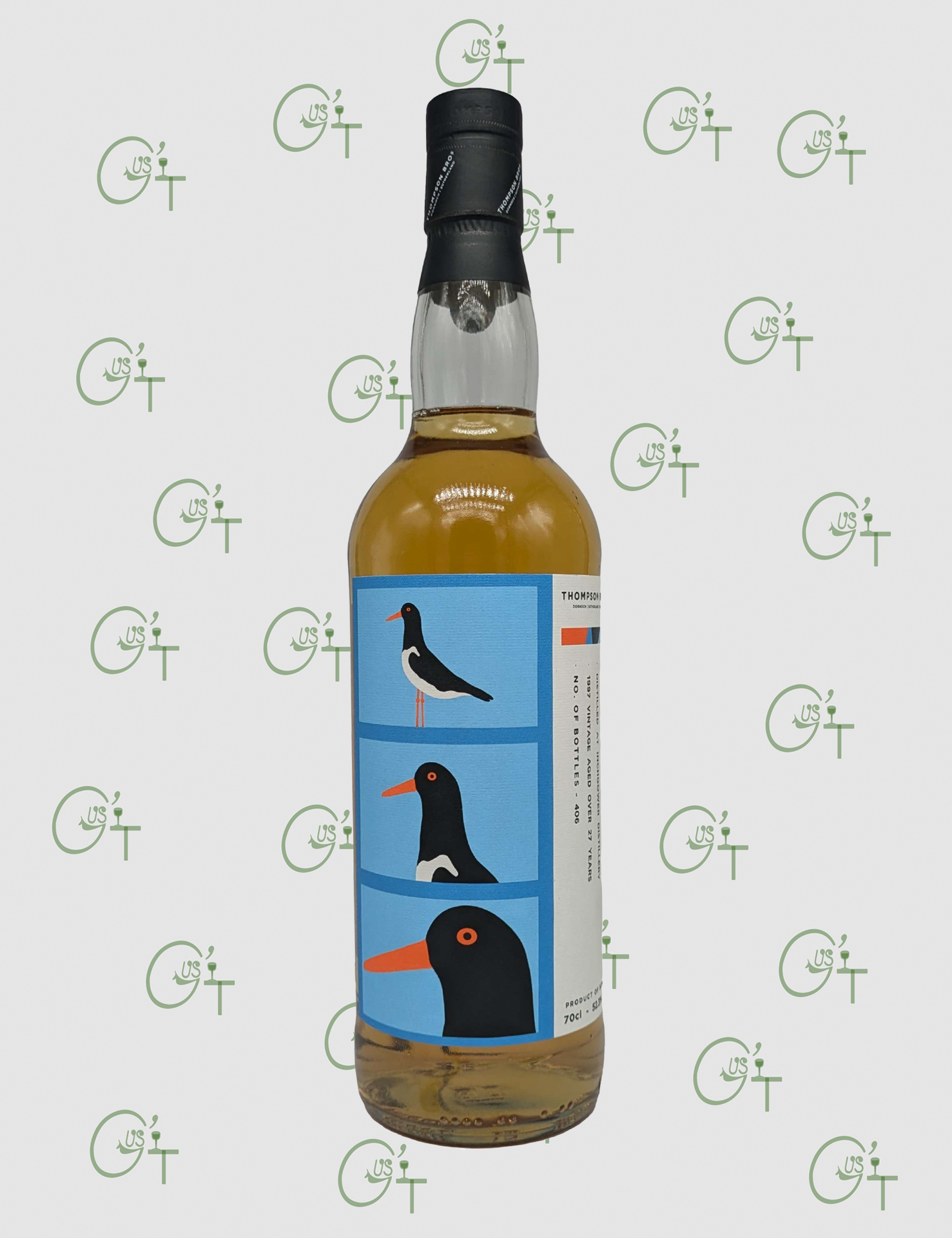 Whisky Inchgower 1997 – 27 ans – Thompson Bros – 70cl – 52.3%