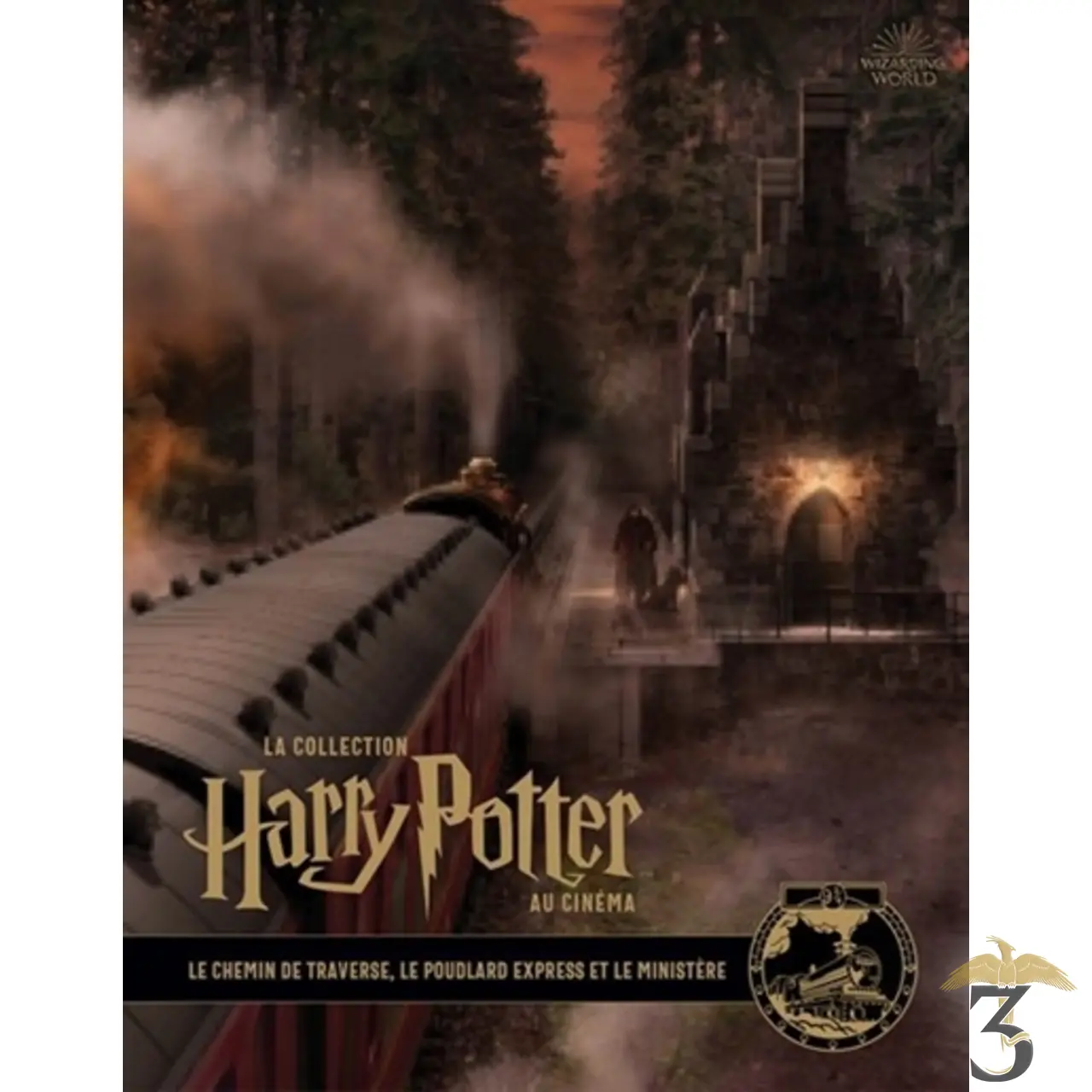 La collection harry potter au cinéma vol. 2 le chemin de traverse, le poudlard express et le ministère