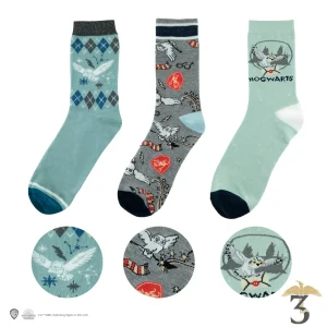Lot 3 paires de chaussettes hedwige
