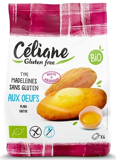 Céliane Madeleines aux Œufs 180G