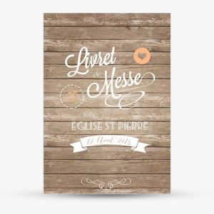 Couverture livret de messe In the Wood