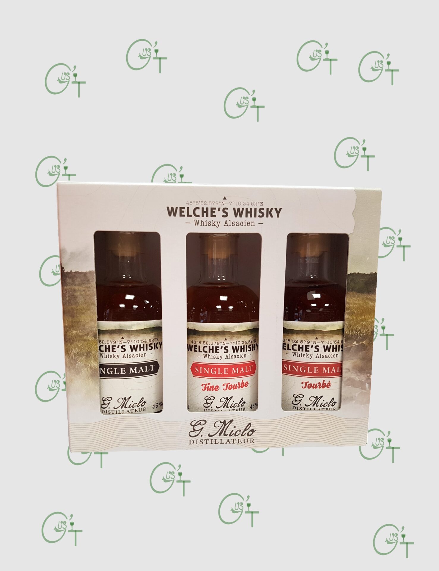 Welche’s Whisky, whisky alsacien coffret dégustation
